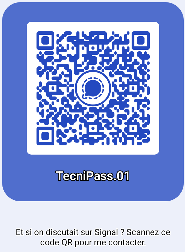 QR Code Signal TecniPass