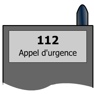 112 sur téléphone portable