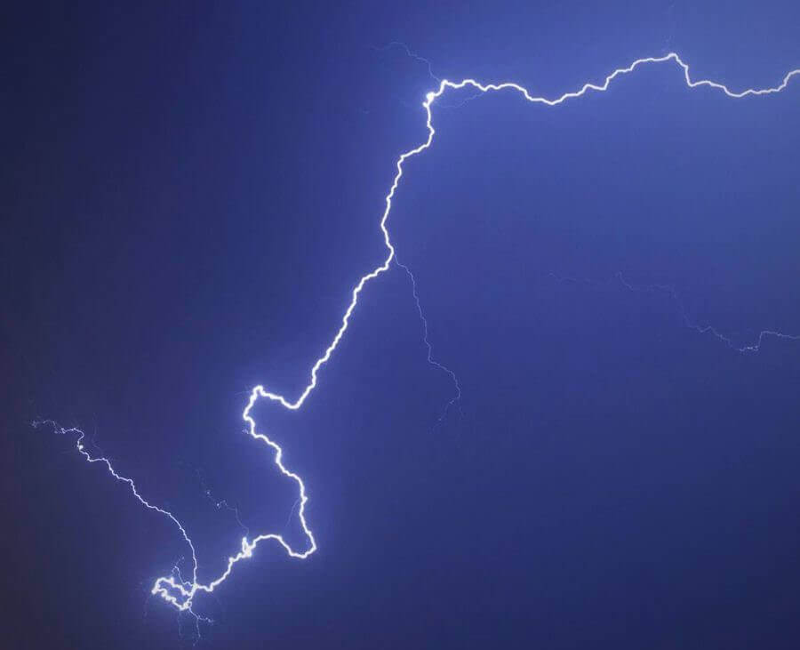 éclair d'orage (photo Marco)