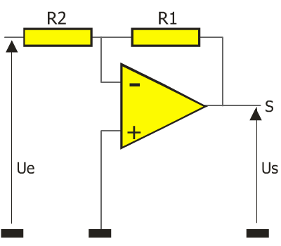 AOP inverseur amplificateur