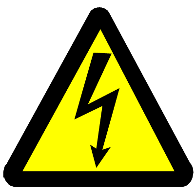 Risque, danger électrique pictogramme