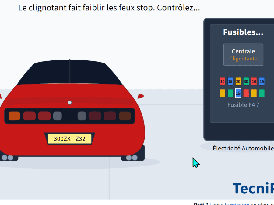 Feux en sapin de Noël ! Diagnostic à poser...