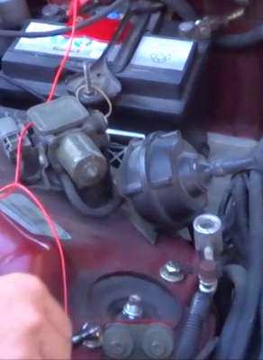 Contact masse auto batterie -