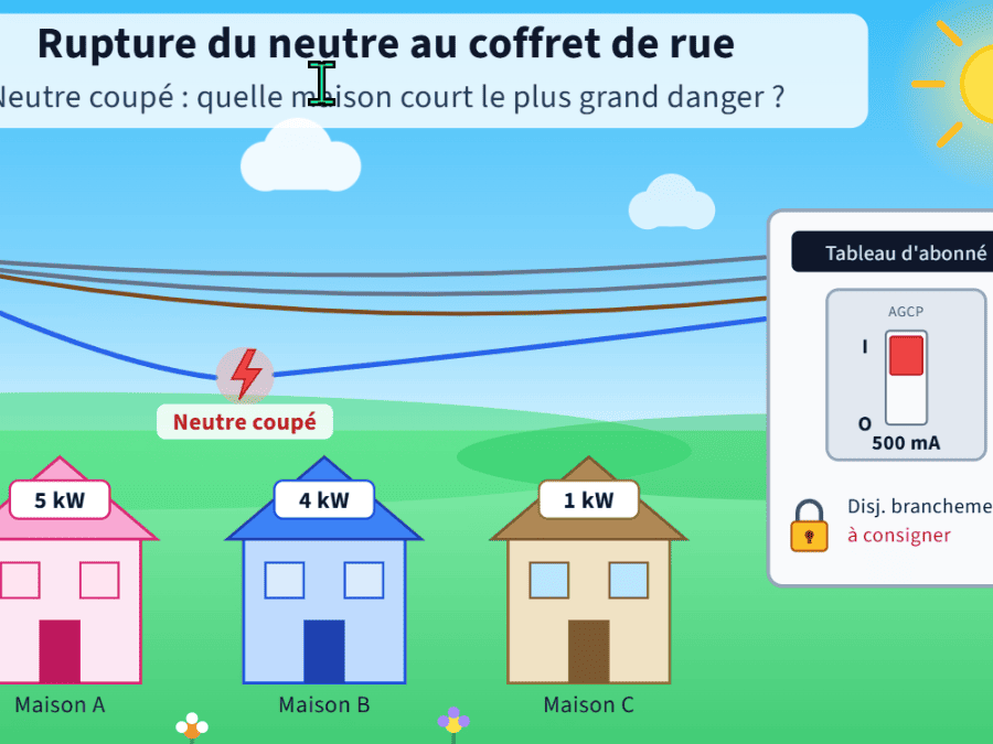 Rupture du neutre coté distribution...