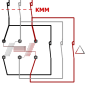 Couplage moteur triangle par contacteur fermé