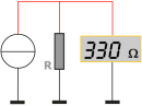 Mesure directe de R par I constant