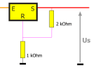 Us avec résistances sur régulateur