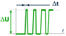 Delta U delta t parasite capacitif